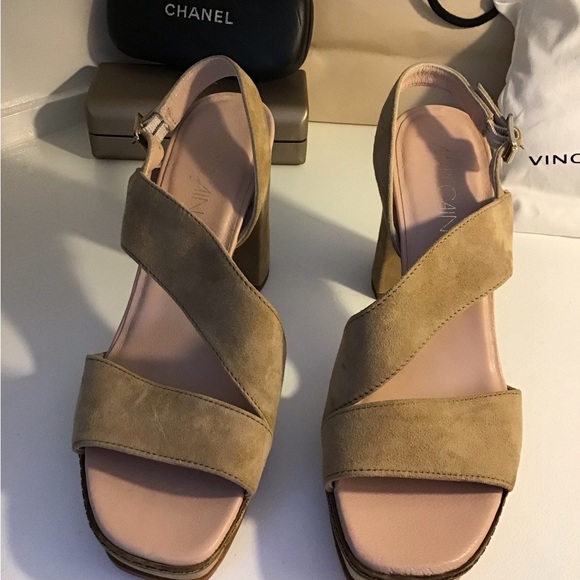 NWOT Marc Cain Block Heeled Platforms - Picture 2 of 10